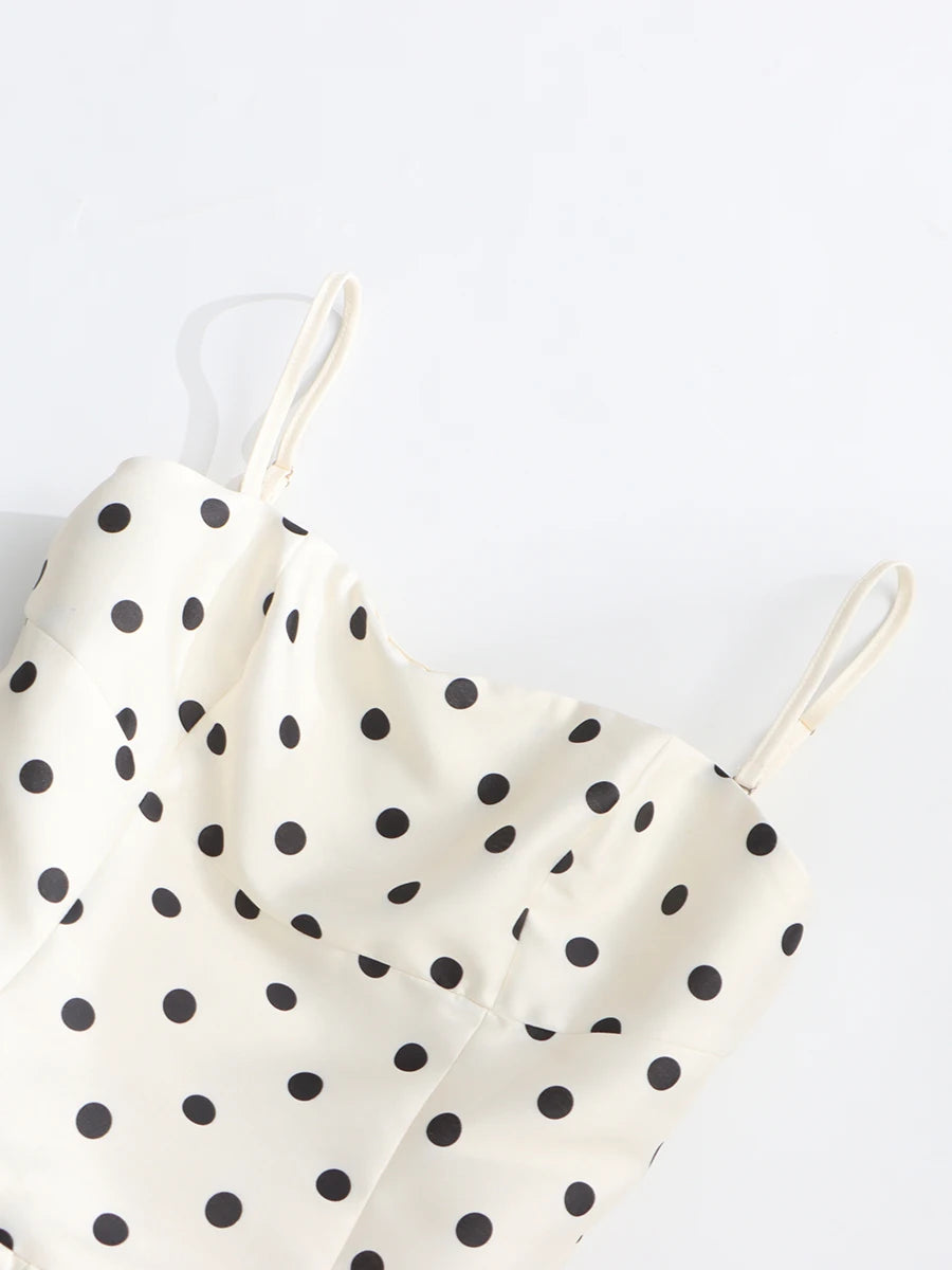 Polka Dot Midi Dress