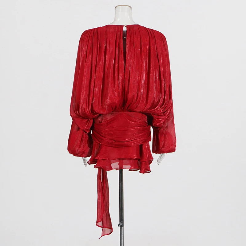 Blouson Mini Dress