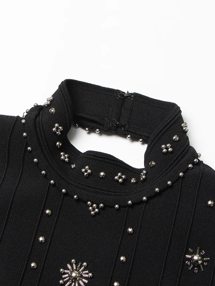 Beaded Midi Dress