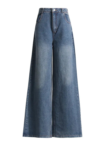 Buy Reelize - Denim Jeans For Women High Waist, 2 Button High Waist, Parallel Pant, Ideal For Party / Office / Casual Wear, Dark Grey
