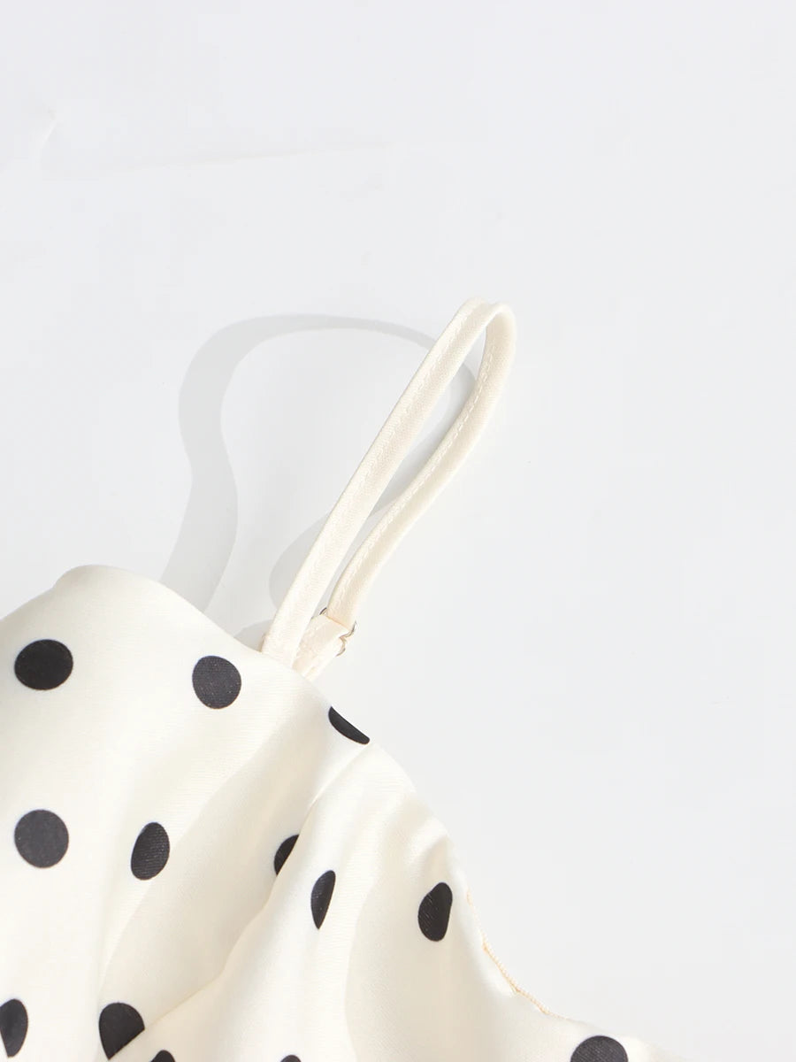 Polka Dot Midi Dress