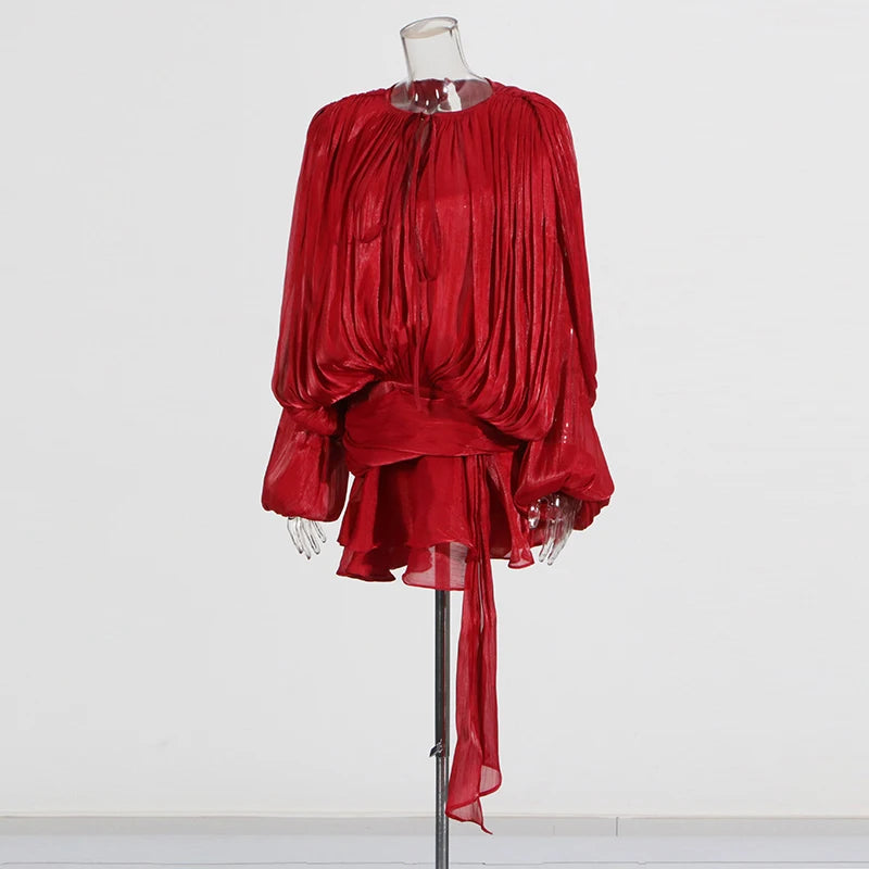 Blouson Mini Dress