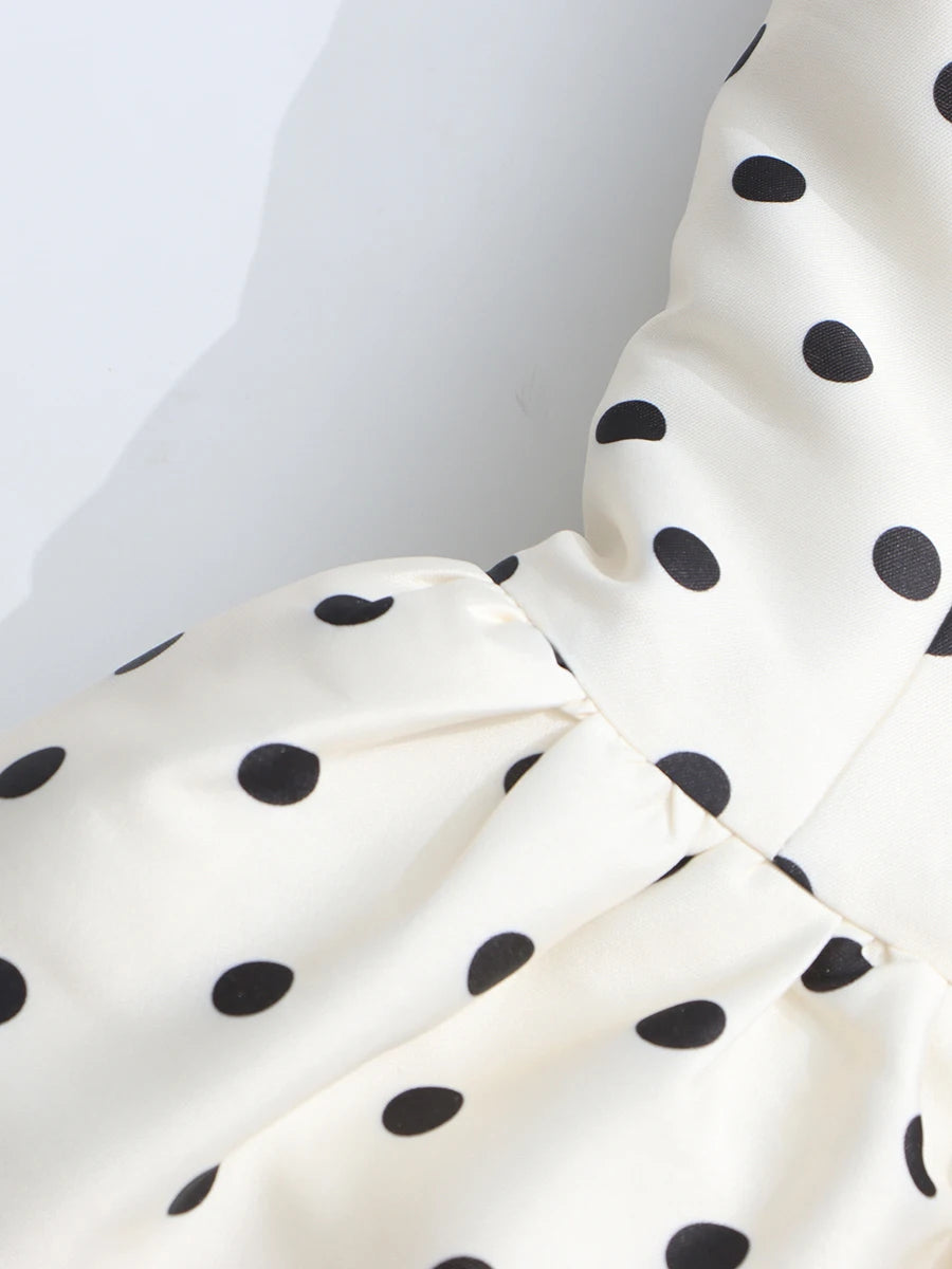 Polka Dot Midi Dress
