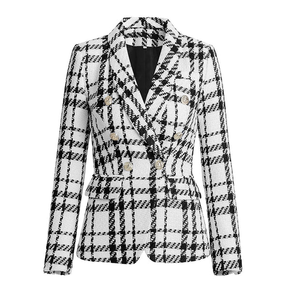 Plaid Blazer