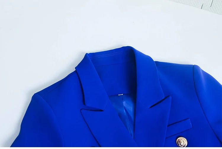 Slim Fit Blue Blazer