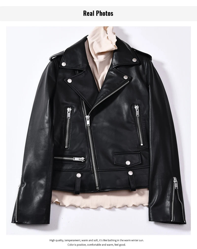 Sheepskin Leather Jacket