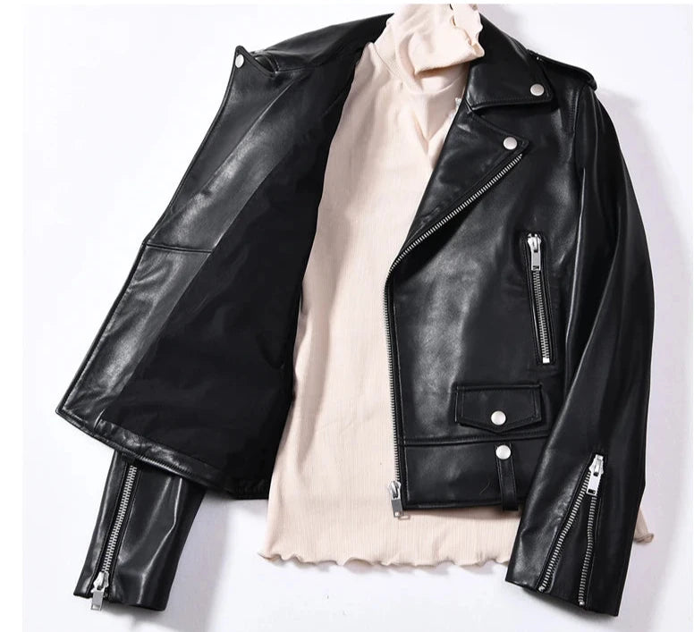 Sheepskin Leather Jacket