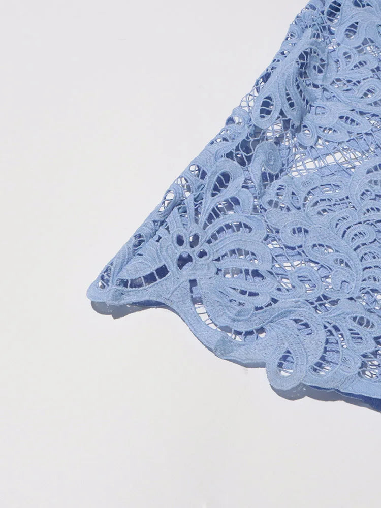 Embroidery Lace Dress