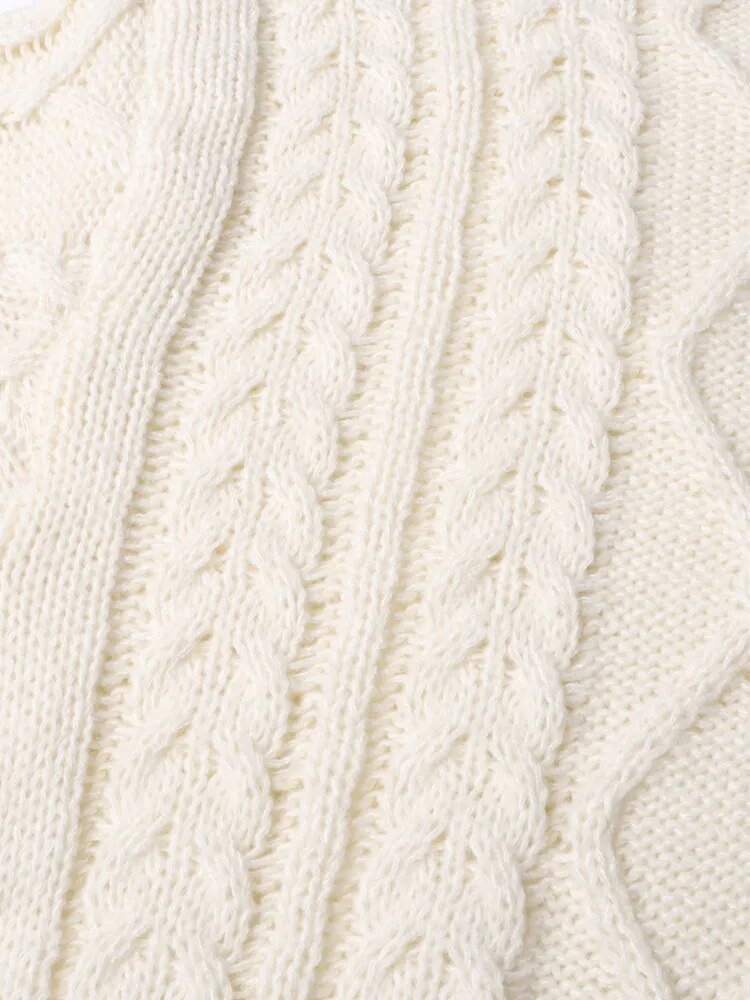 Cream Knit Outfit