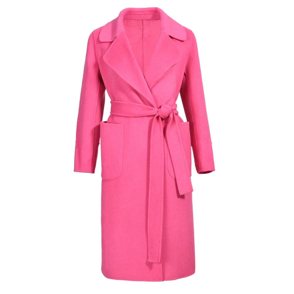 Cashmere Blend Wool Coat