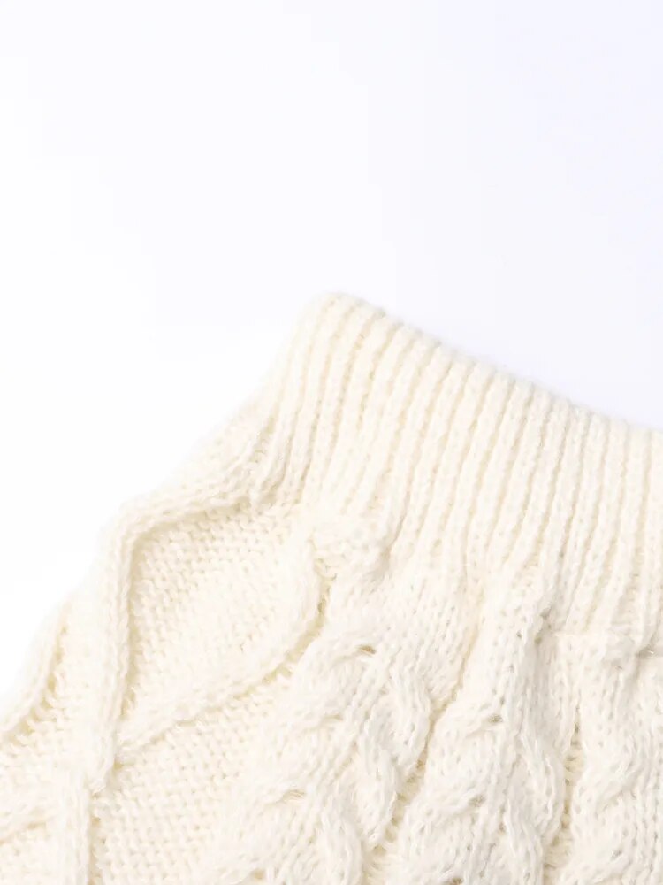 Cream Knit Outfit