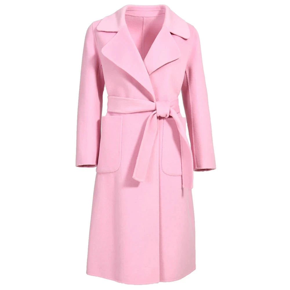 Cashmere Blend Wool Coat