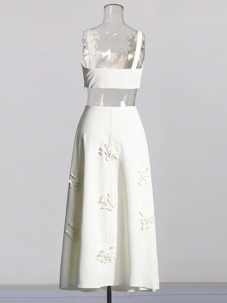 Appliques Two Piece Outfit