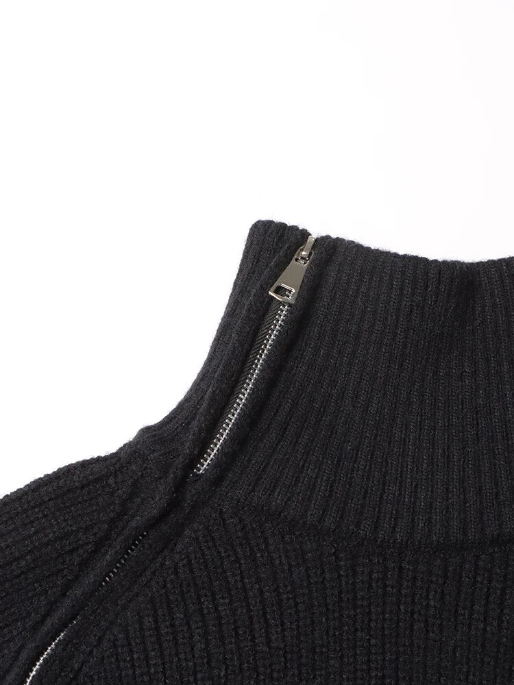 Zipper Sweater