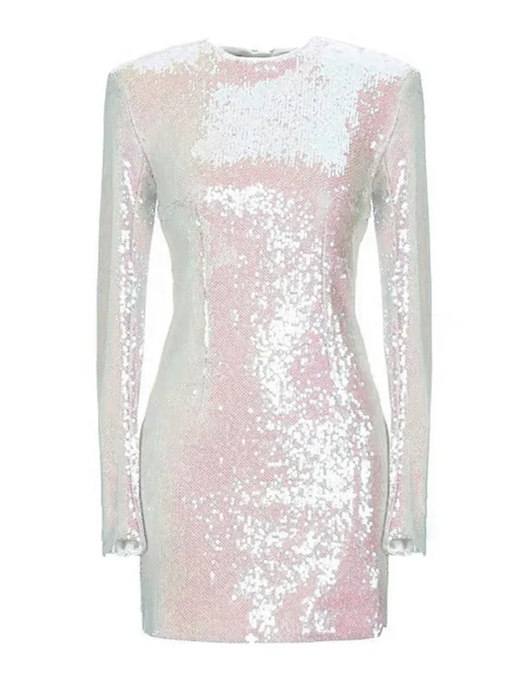 Sequined Cocktail Dress