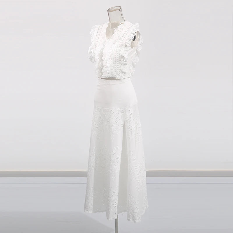 Top and Skirt Set