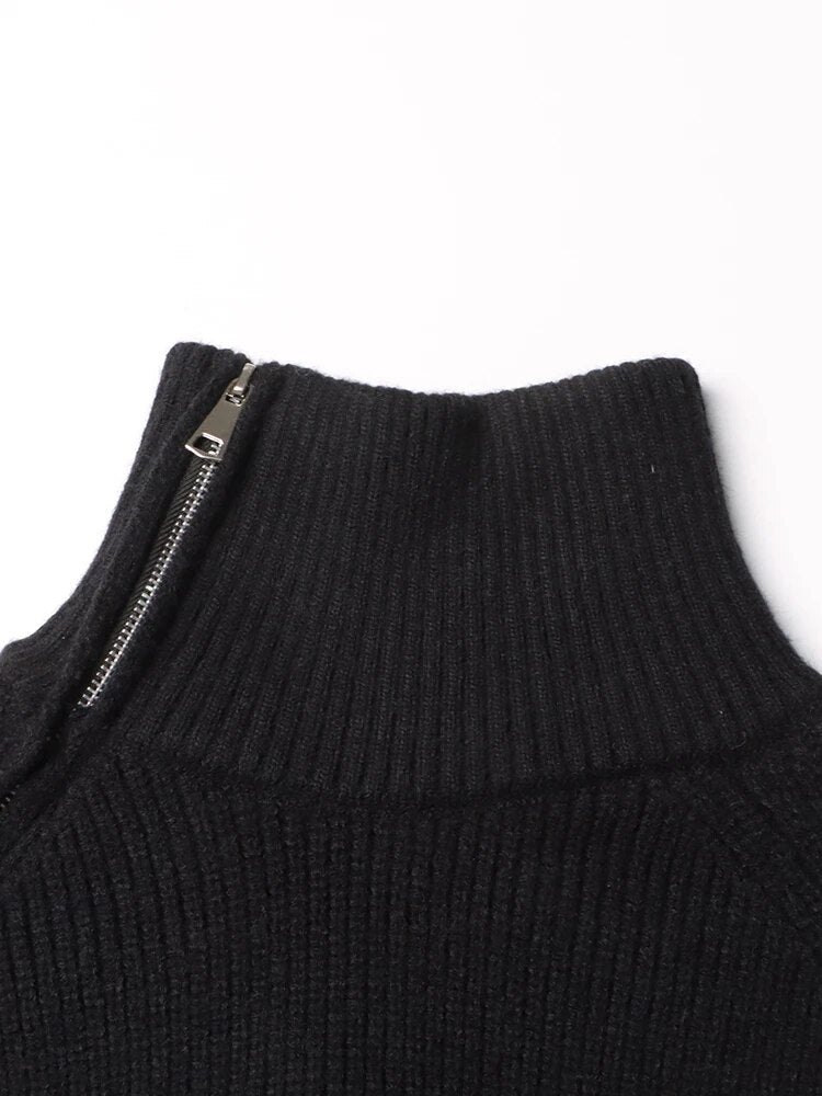 Zipper Sweater