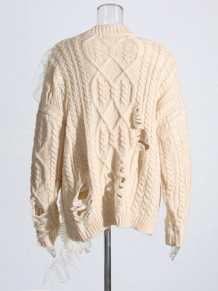 Ruffles Sweater