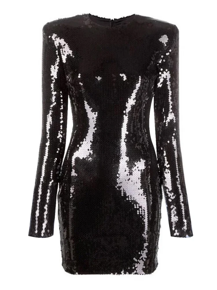 Sequined Cocktail Dress