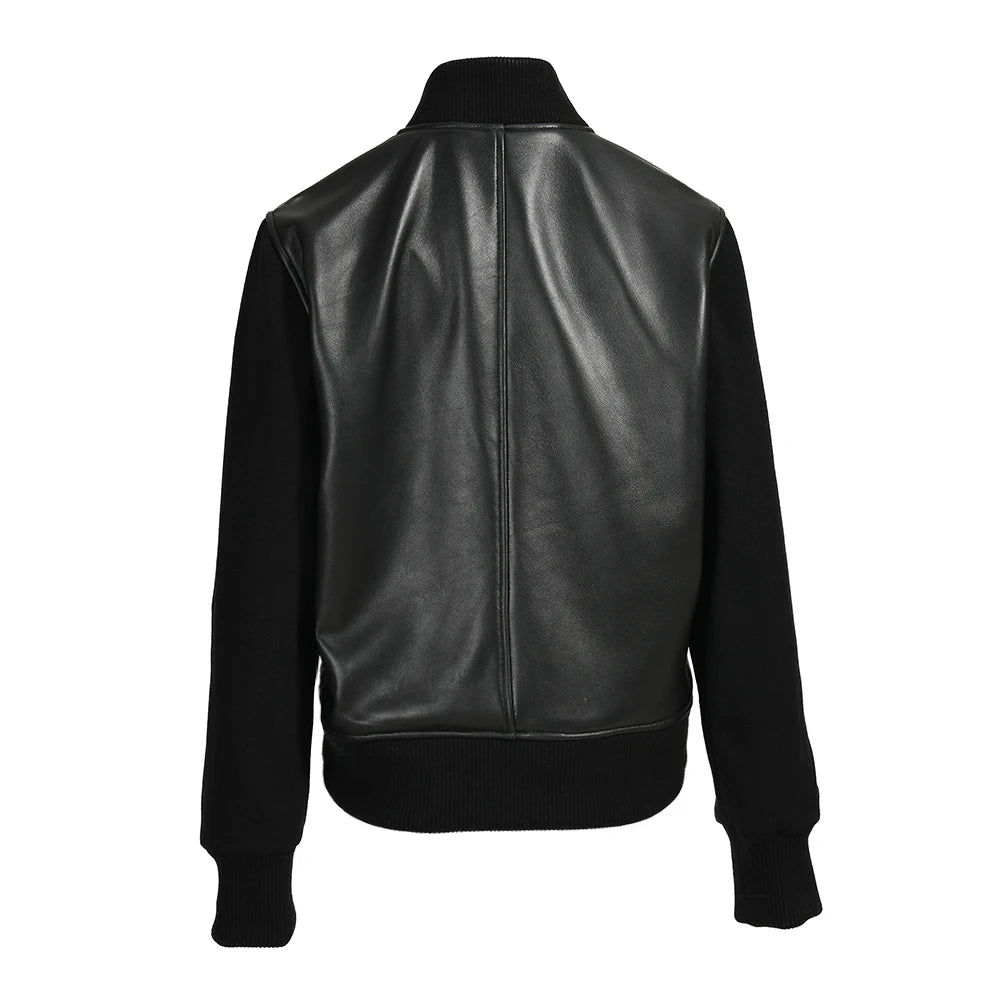 Varsity Leather Jacket