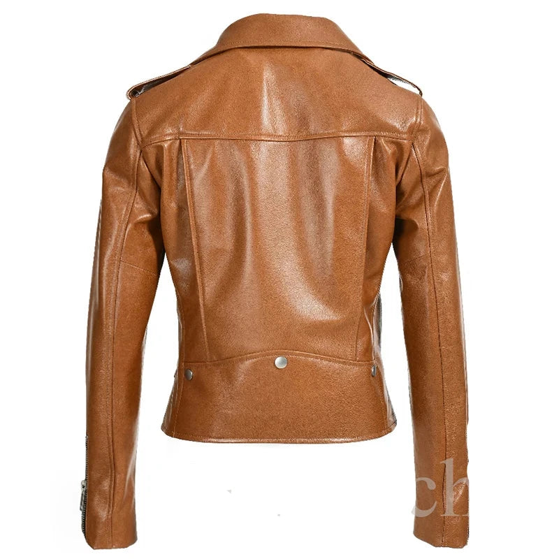 Sheepskin Leather Jacket