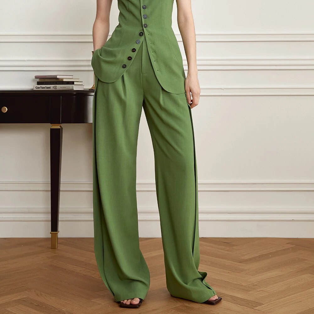 Wide Leg Trousers