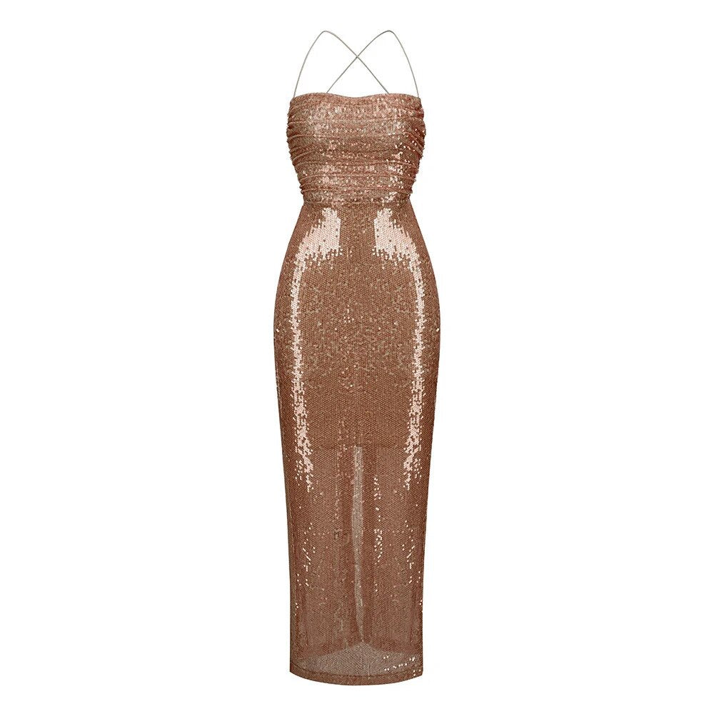 Sequined Party Dress