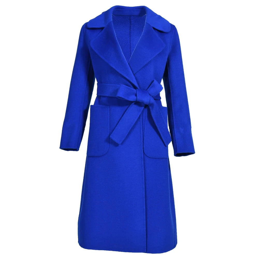 Cashmere Blend Wool Coat