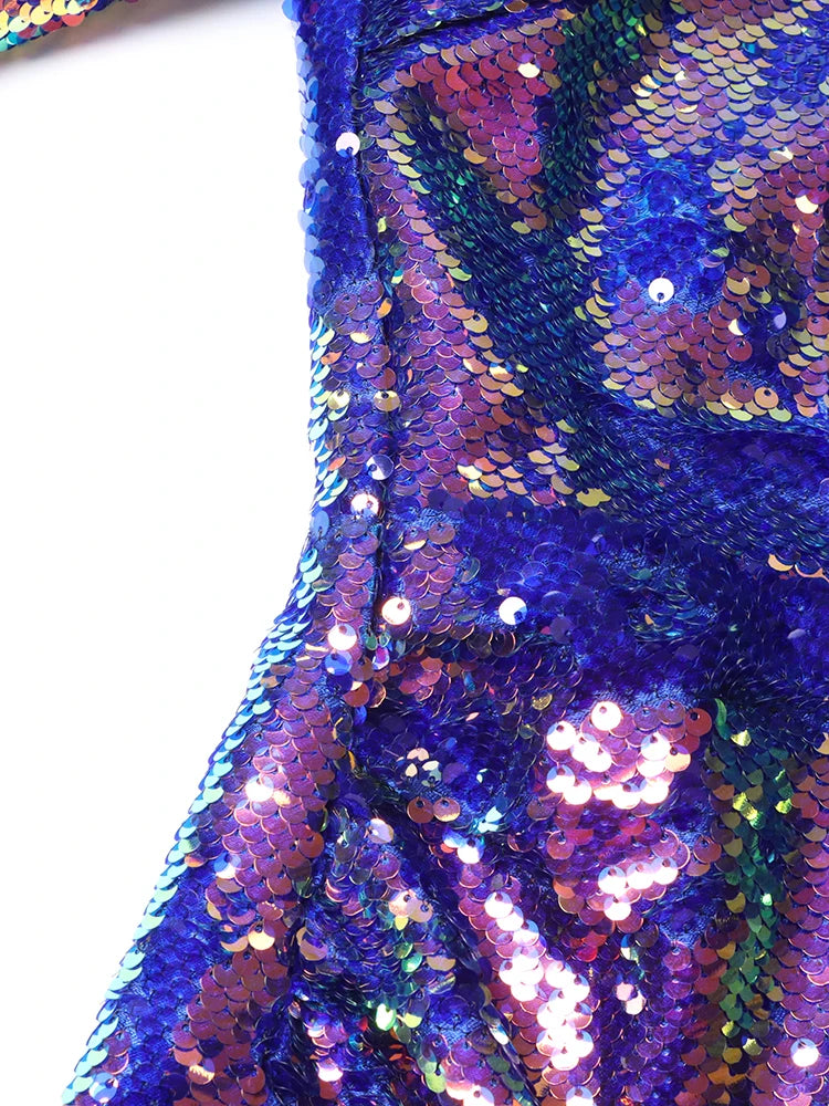 Sequined Cocktail Dress