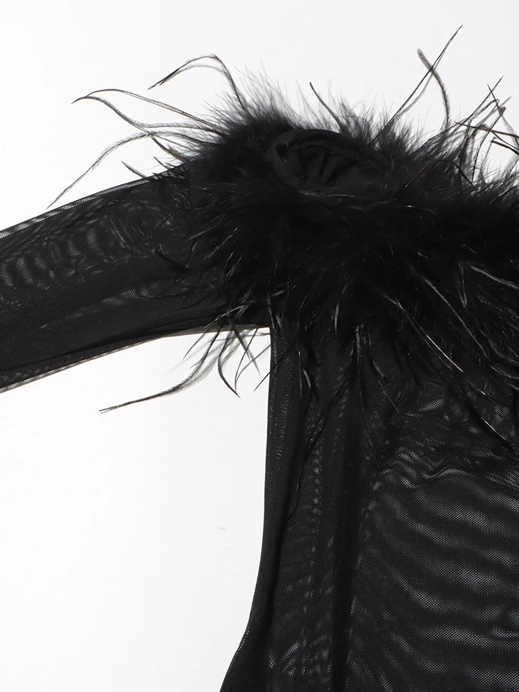 Feathers Bodysuit