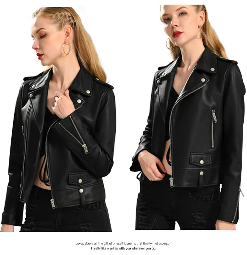 Sheepskin Leather Jacket