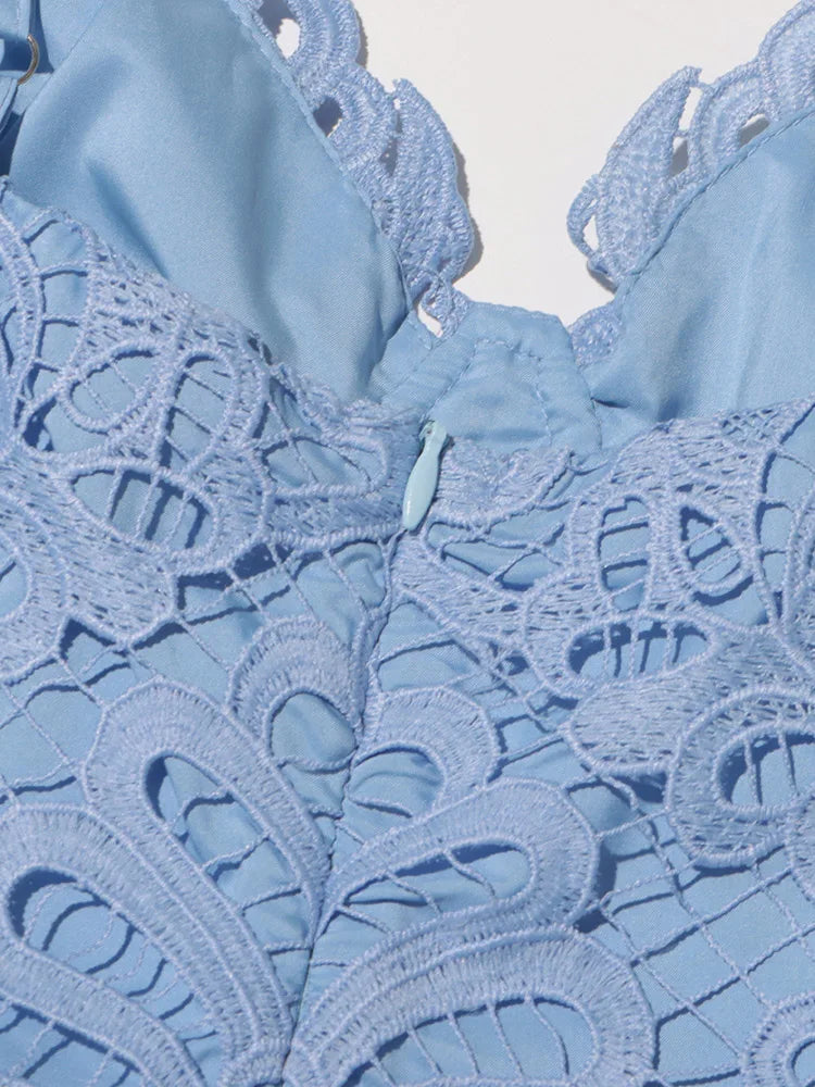 Embroidery Lace Dress