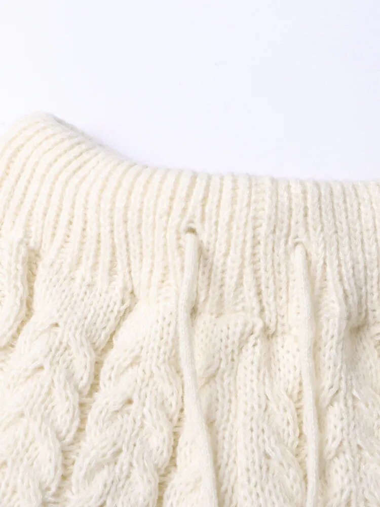 Cream Knit Outfit