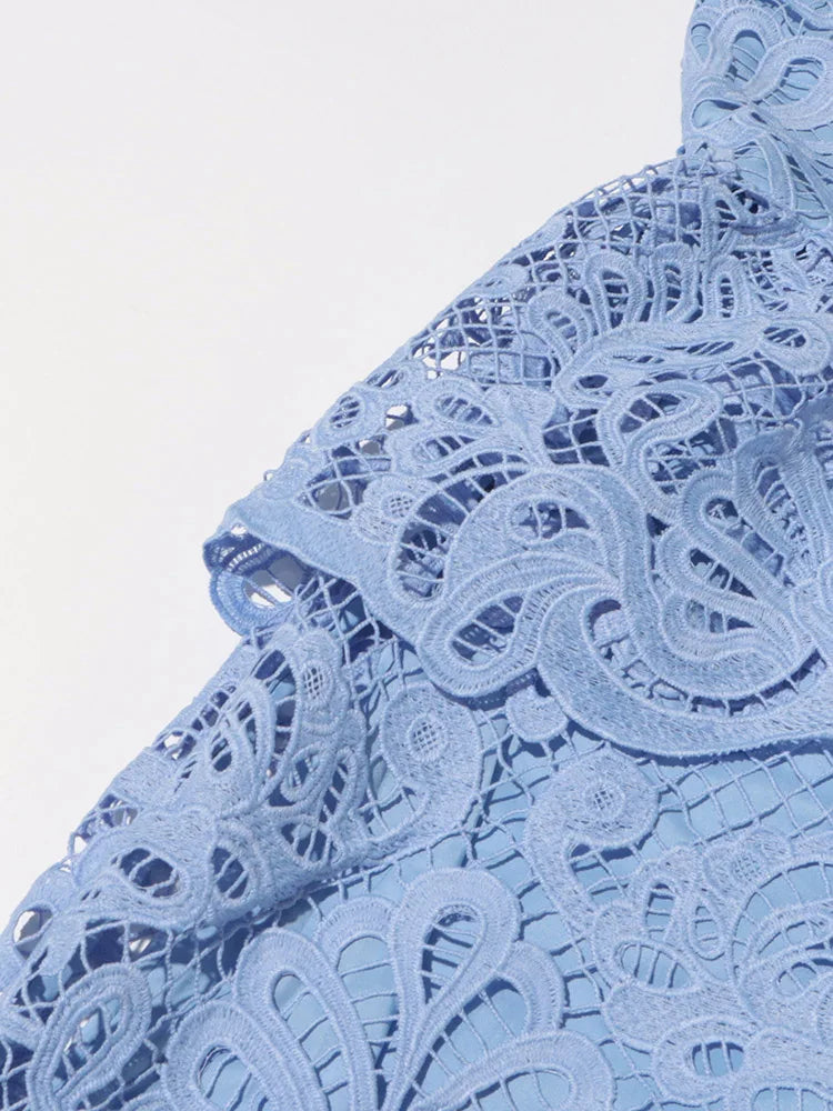Embroidery Lace Dress