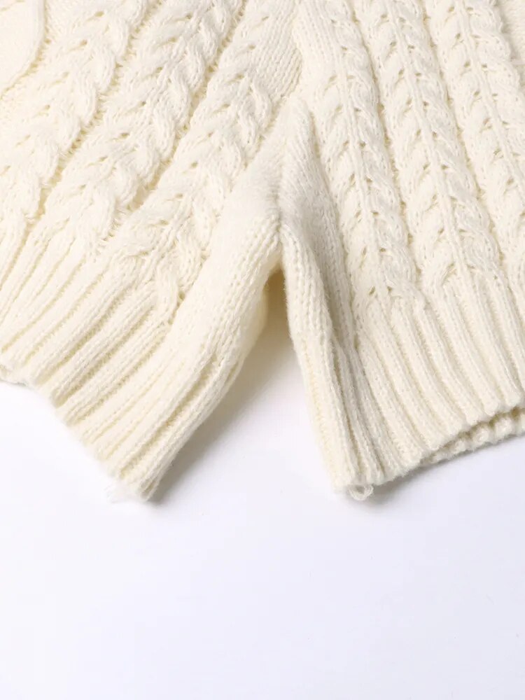 Cream Knit Outfit