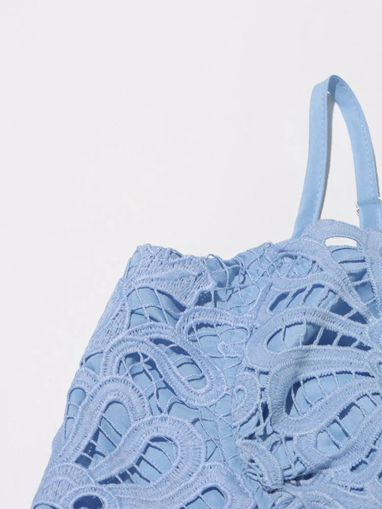 Embroidery Lace Dress