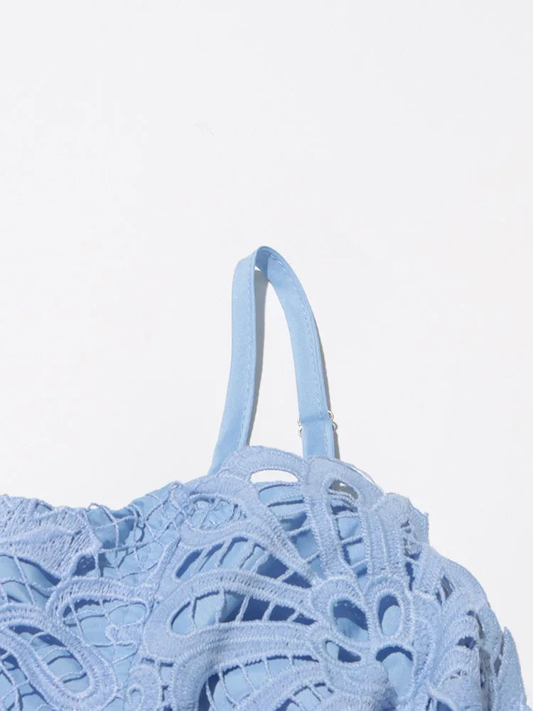 Embroidery Lace Dress