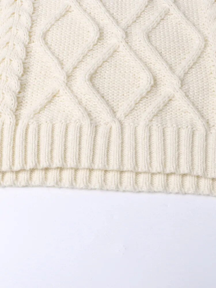 Cream Knit Outfit