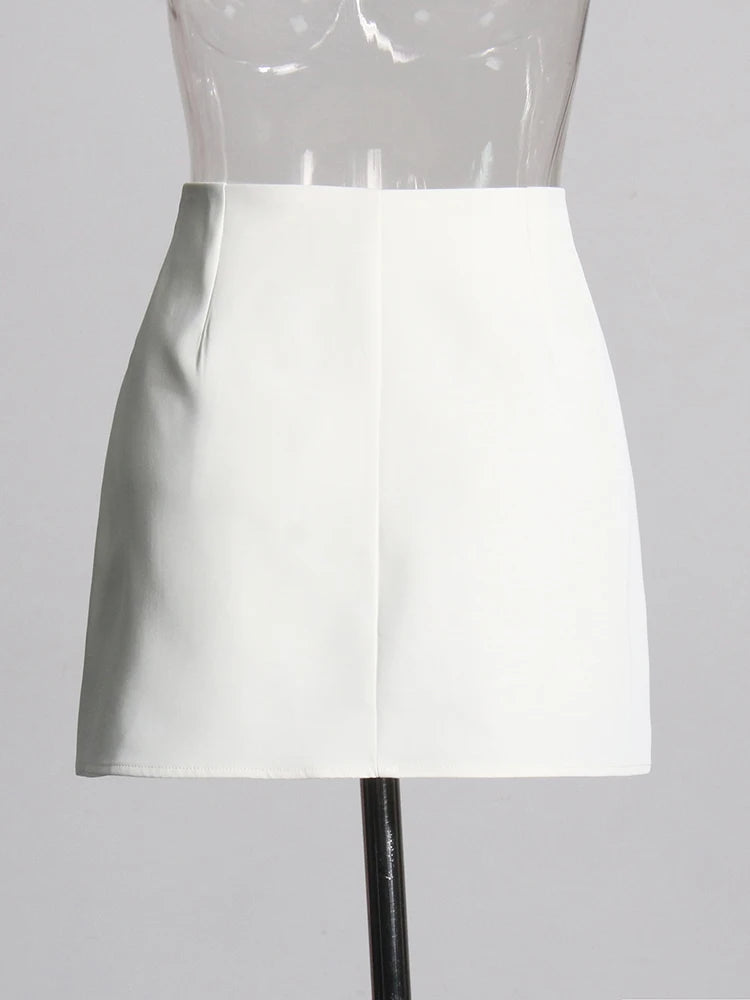 Applique Mini Skirt