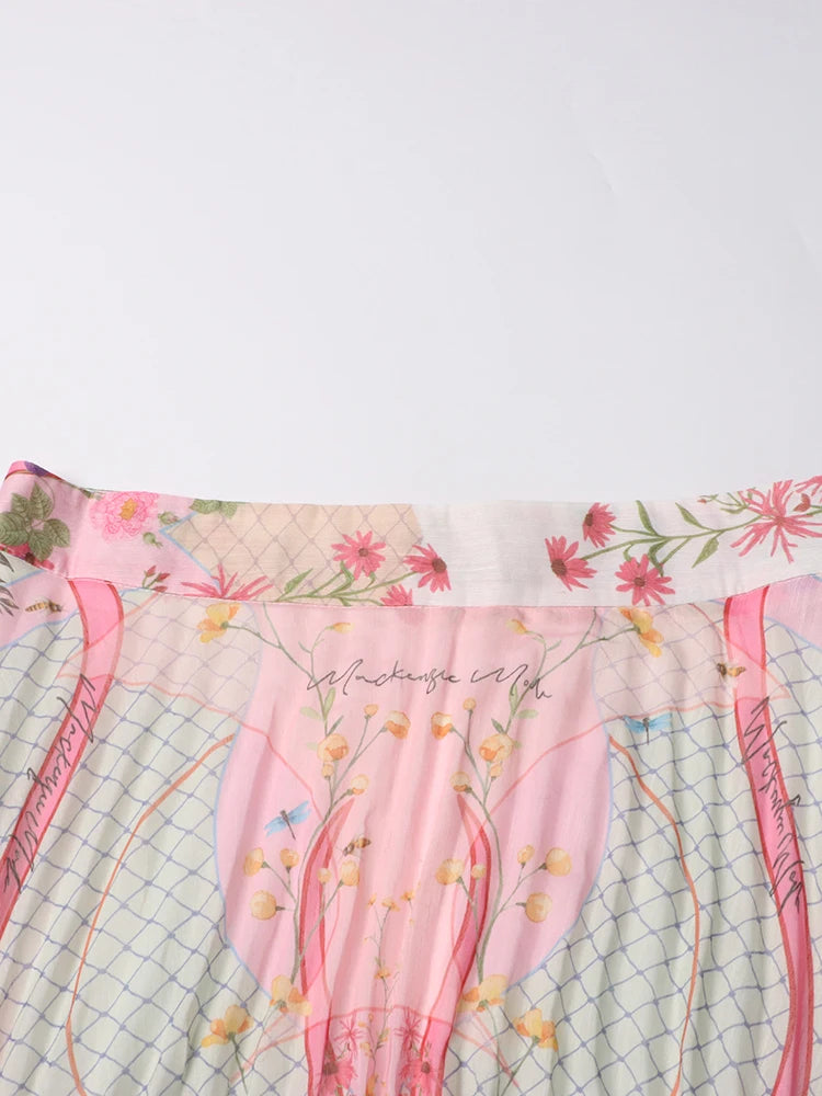 Floral Print Matching Set