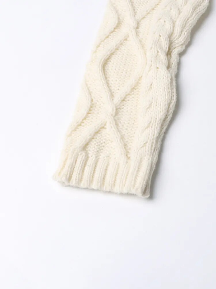 Cream Knit Outfit