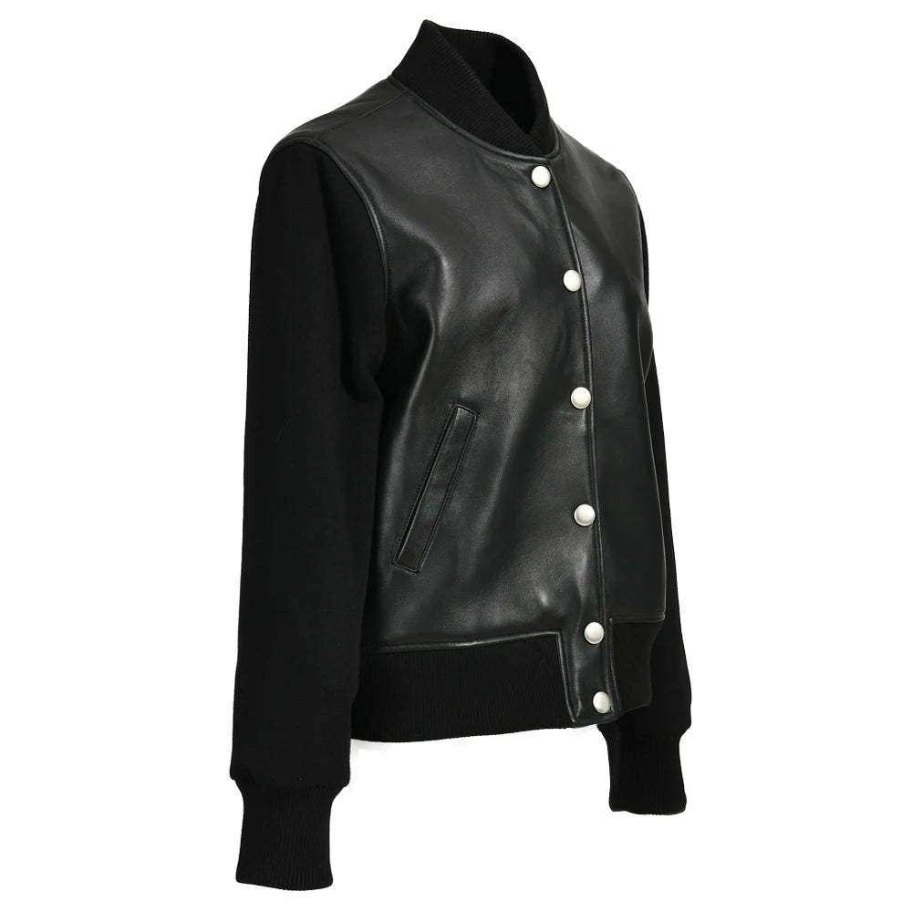 Varsity Leather Jacket