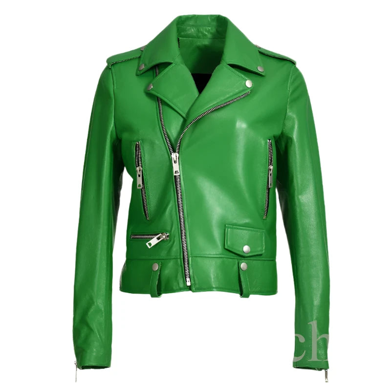 Sheepskin Leather Jacket