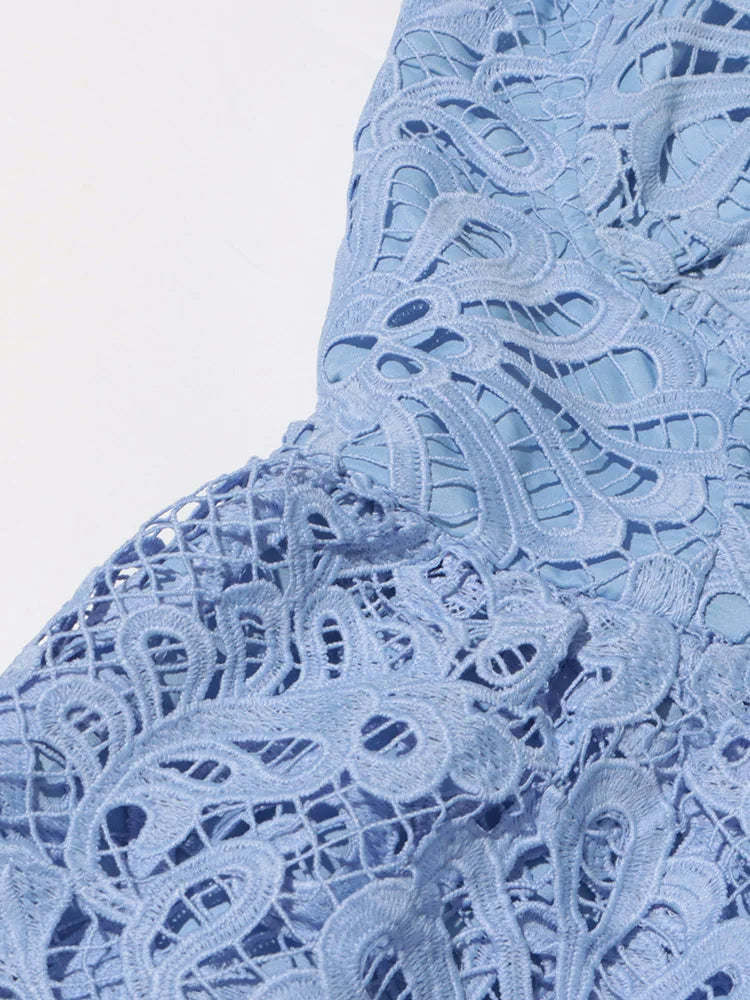 Embroidery Lace Dress
