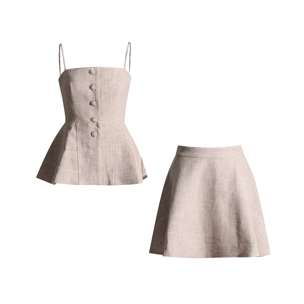 Top and Skirt Set