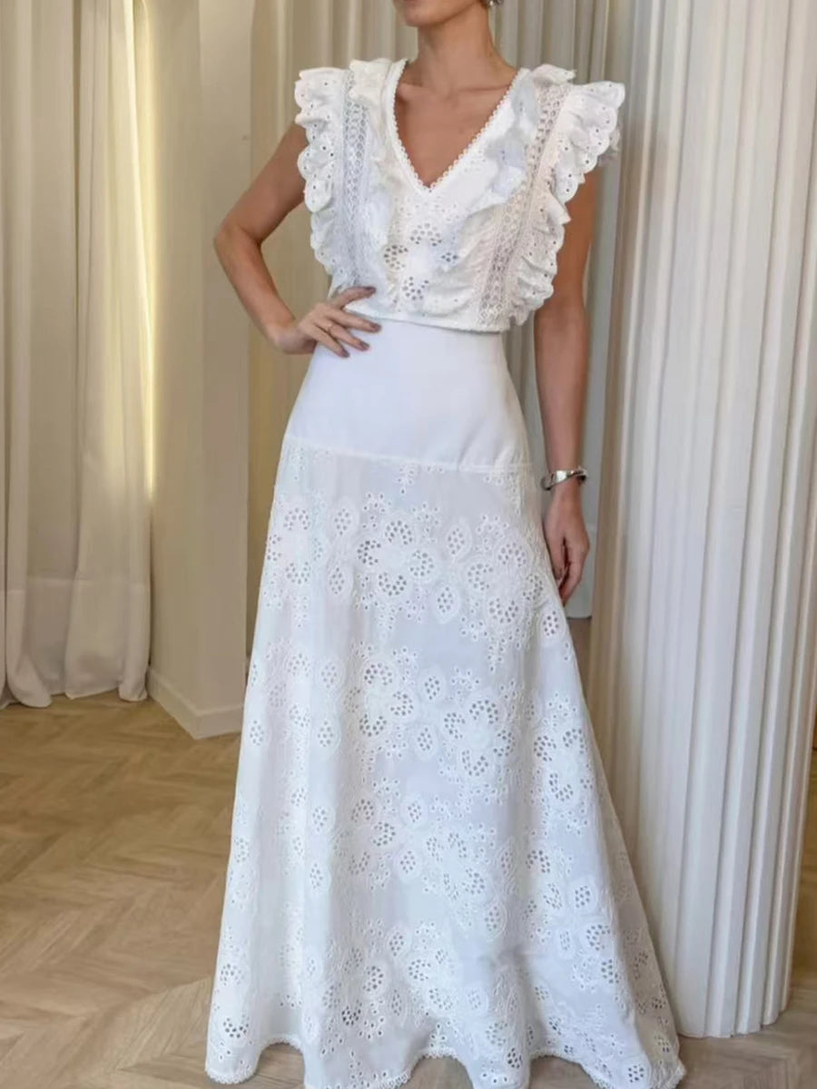 Top and Skirt Set