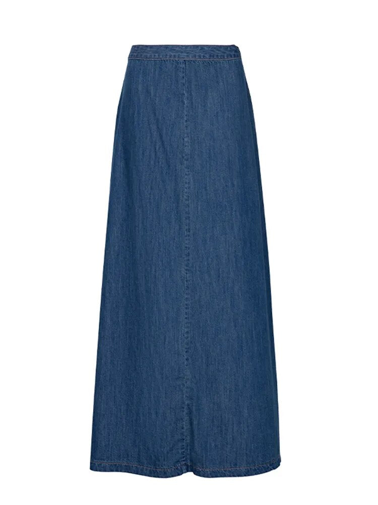 Maxi Denim Skirt