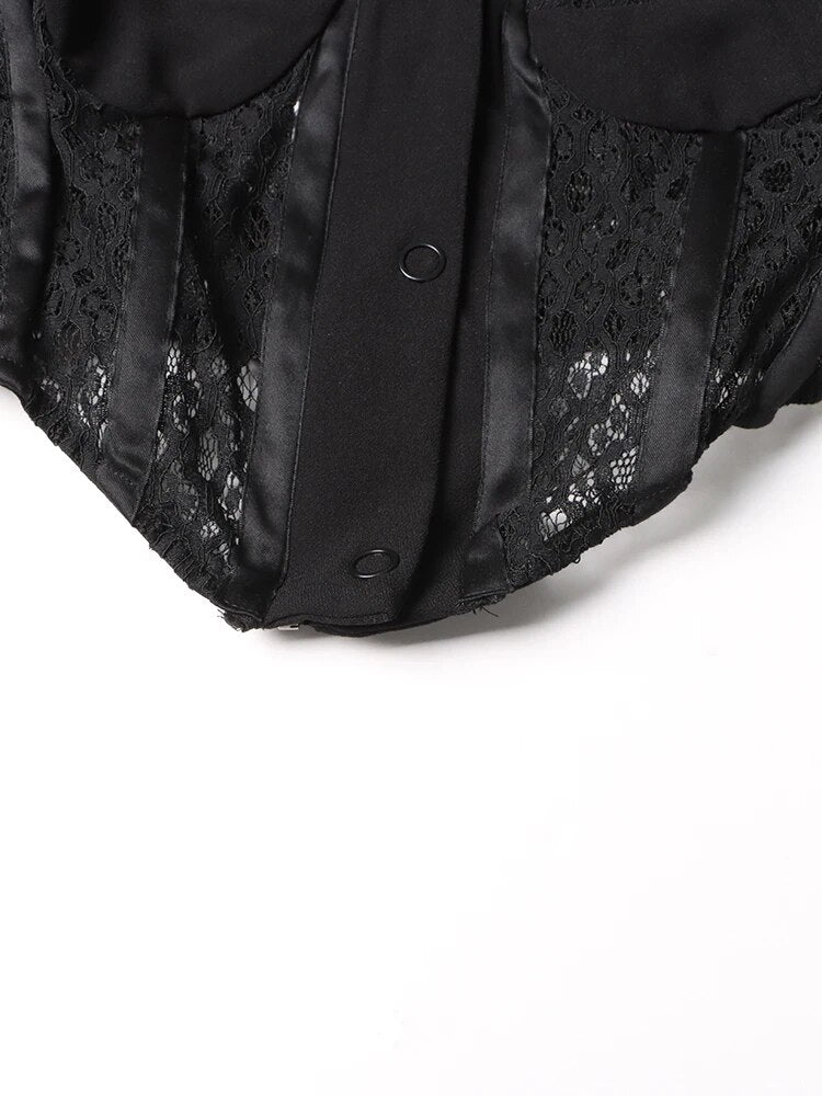 Lace Panel Top