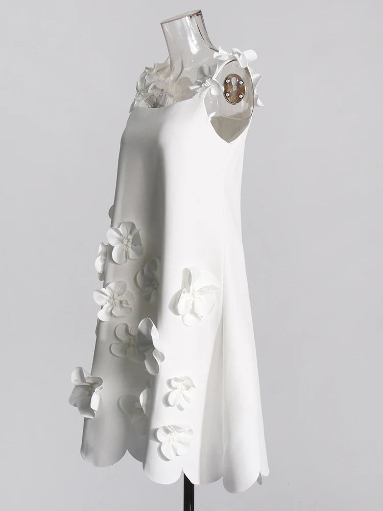 Zalia Atelier White Mini Dress