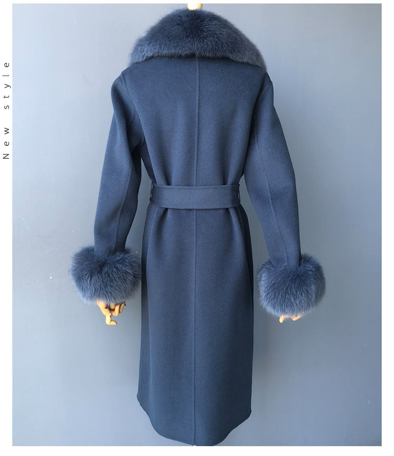 Kylah Cashmere Wool Coat